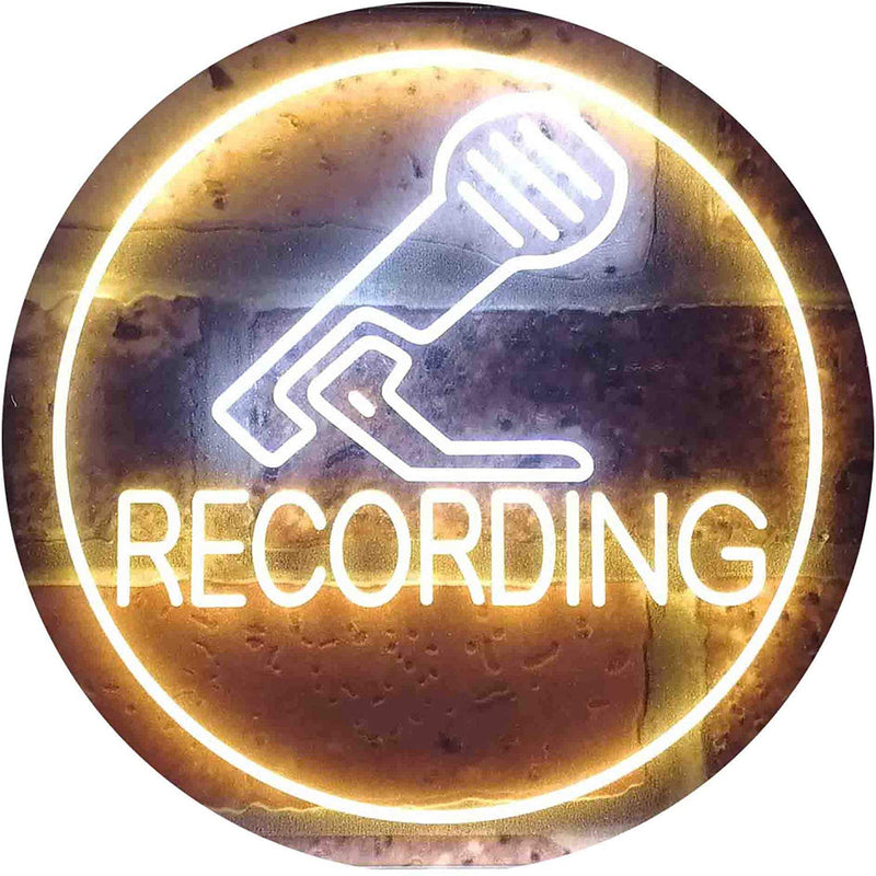 Recording LED Light Sign - LED Gift Works