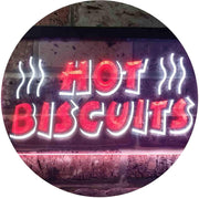 Hot Biscuits LED Light Sign - LED Gift Works