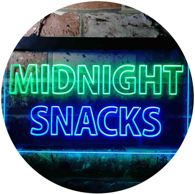 Snacks Sign Led Buy Midnight Snacks LED Neon Light Sign — LED Gift Works