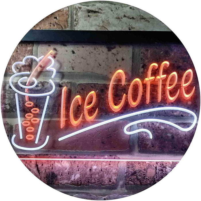 Ice Coffee LED Light Sign - Way Up Gifts