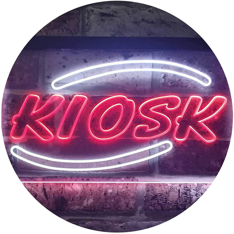 News Stand Ticket Booth Kiosk LED Light Sign - LED Gift Works