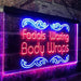 Facials Waxing Body Wraps LED Light Sign - Way Up Gifts