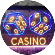 Dice Casino LED Light Sign - LED Gift Works