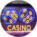 Dice Casino LED Light Sign - Way Up Gifts