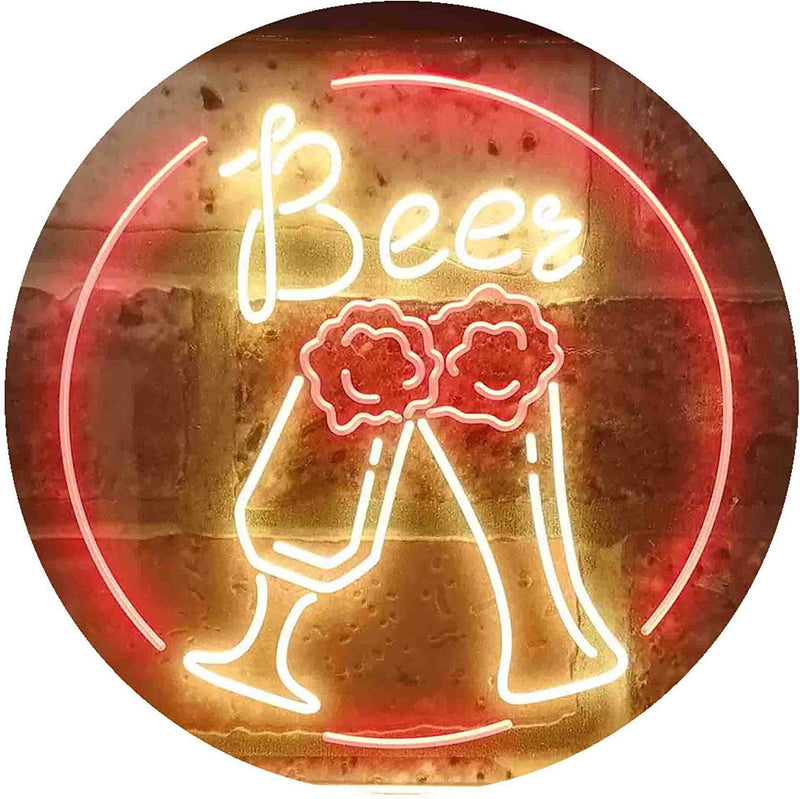 Bar Cheers Beer LED Light Sign - LED Gift Works