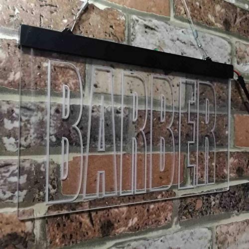 Barber LED Light Sign - LED Gift Works