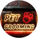 Paw Print Pet Grooming LED Light Sign - Way Up Gifts