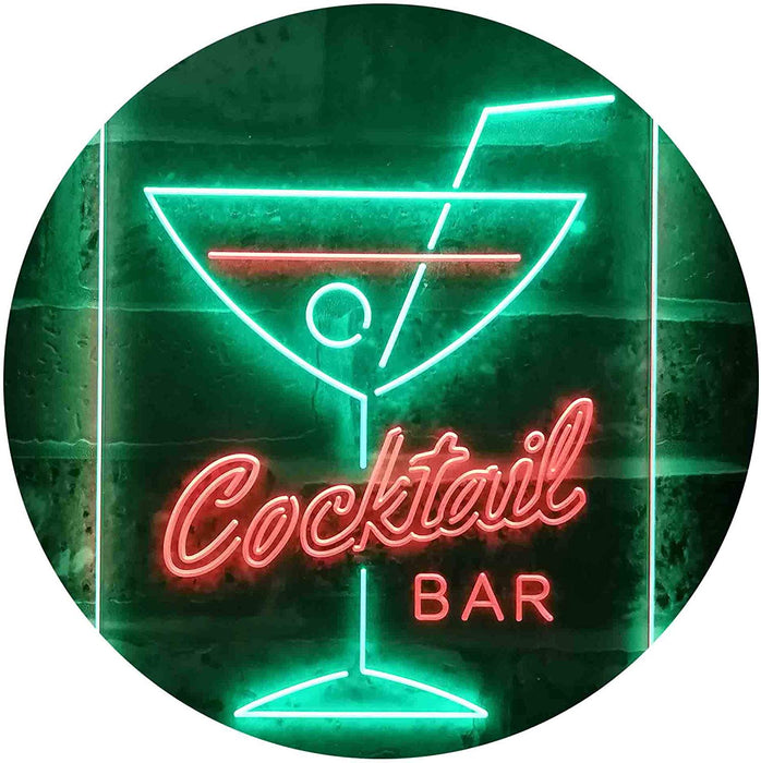 Cocktail Bar LED Light Sign - Way Up Gifts