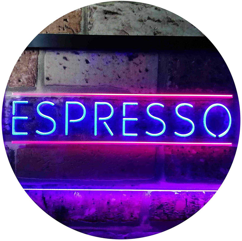 Coffee Shop Espresso LED Light Sign - LED Gift Works