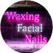 Waxing Facial Nails LED Light Sign - Way Up Gifts