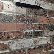 Ice Cream Gelato LED Light Sign - LED Gift Works