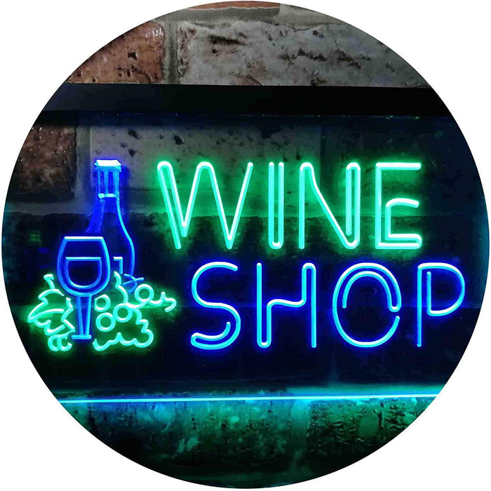 Wine Shop LED Light Sign - Way Up Gifts