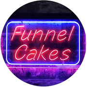 Funnel Cakes LED Light Sign - LED Gift Works