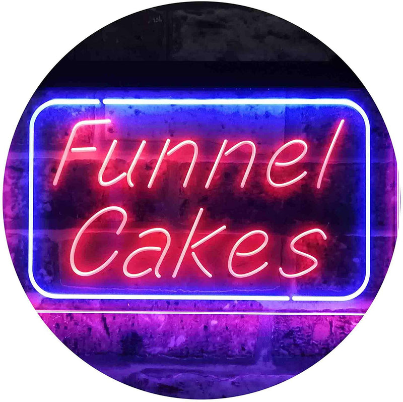 Funnel Cakes LED Light Sign - LED Gift Works