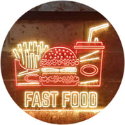 Fast Food LED Light Sign - LED Gift Works