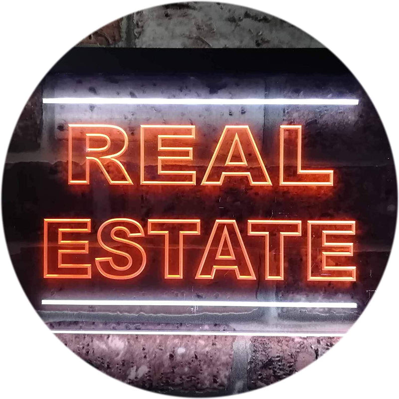 Real Estate LED Light Sign - LED Gift Works
