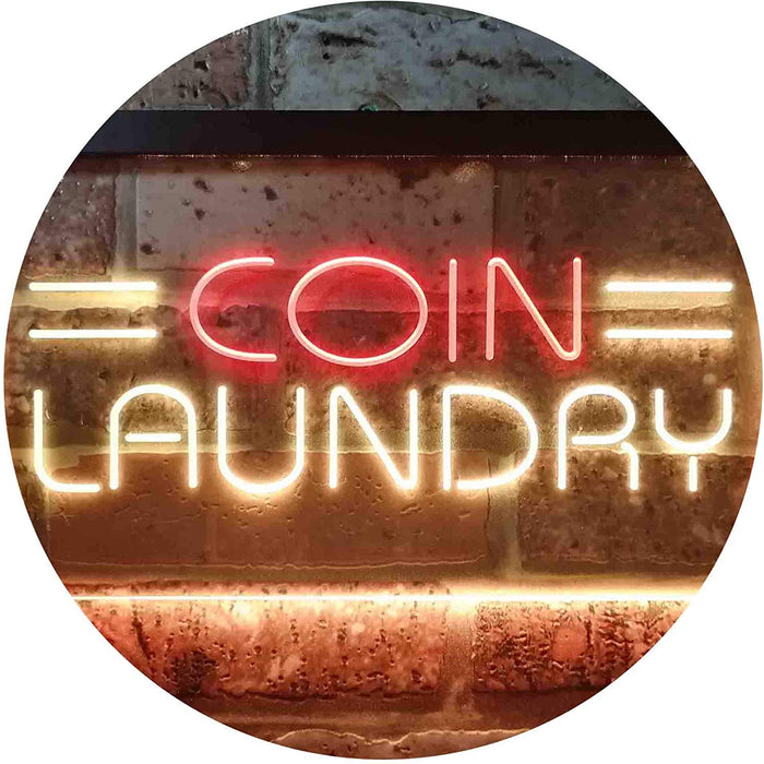 Laundromat Coin Laundry LED Light Sign - Way Up Gifts