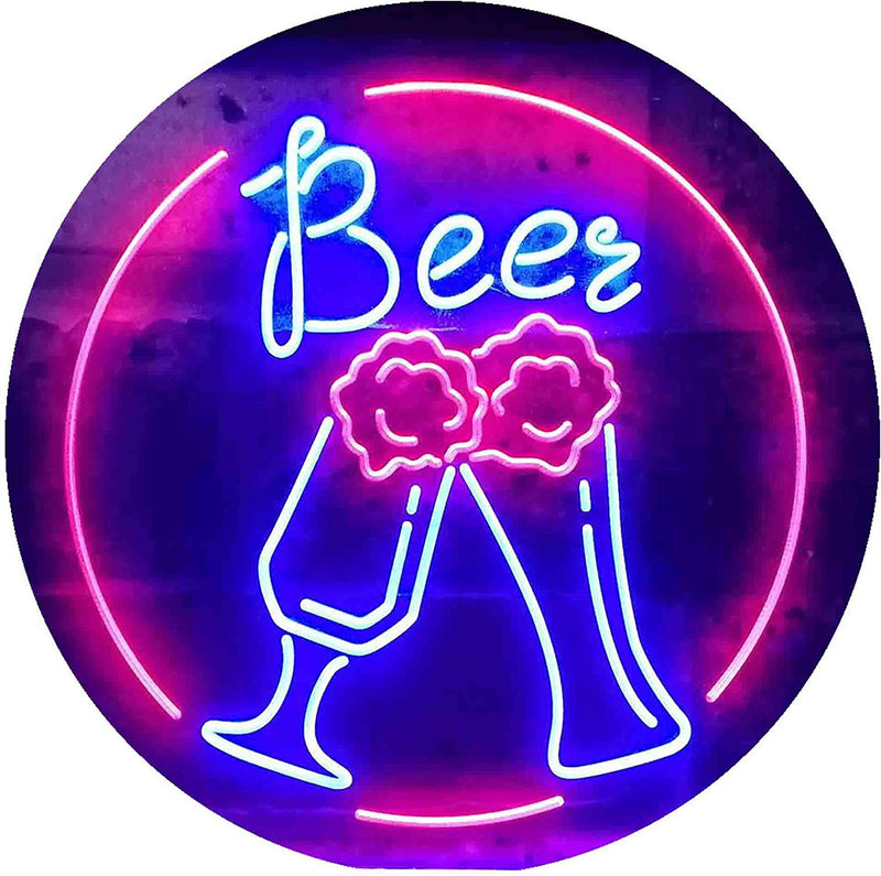Bar Cheers Beer LED Light Sign - LED Gift Works