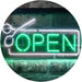 Scissors Open Barber Salon Hair Cuts LED Light Sign - Way Up Gifts