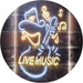 Cowboy Guitar Live Music LED Light Sign - Way Up Gifts