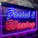 Facial Waxing LED Light Sign - Way Up Gifts