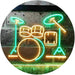 Drum Set Music Instruments LED Light Sign - Way Up Gifts