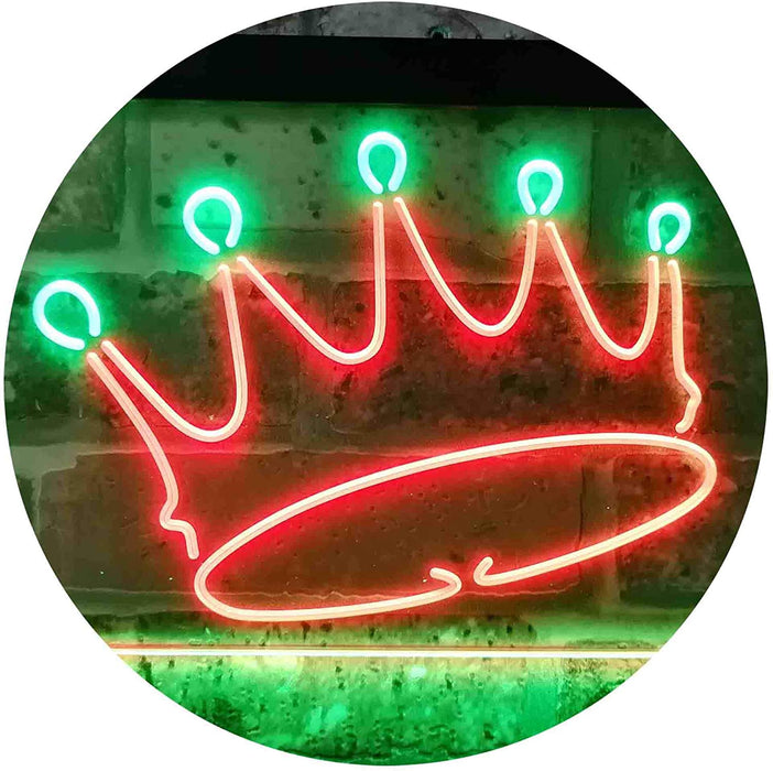 Princess Crown Girls Room Decor LED Light Sign - Way Up Gifts