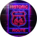 Arizona Historic Route US 66 LED Light Sign - Way Up Gifts