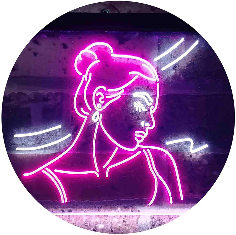 Lady Beauty Salon LED Light Sign - LED Gift Works