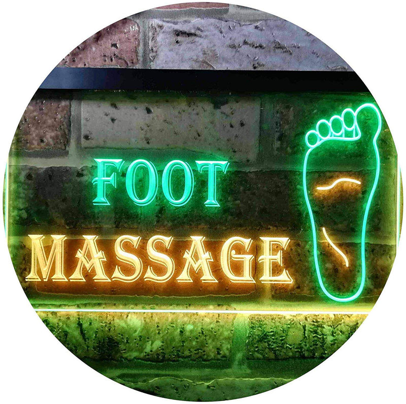 Foot Massage LED Light Sign - LED Gift Works