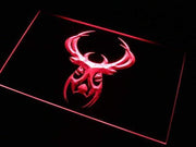 Deer Head LED Light Sign - LED Gift Works