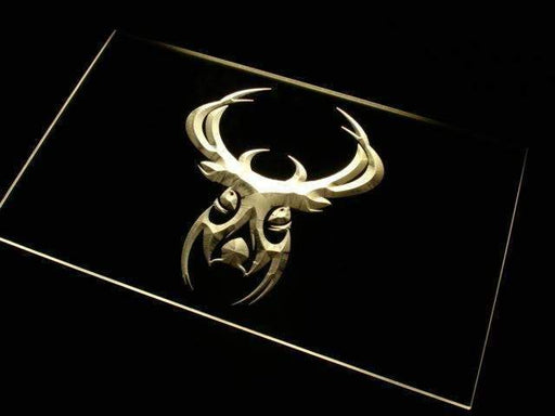 Deer Head LED Light Sign - Way Up Gifts