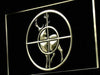 Deer Hunting Hunter LED Light Sign - Way Up Gifts
