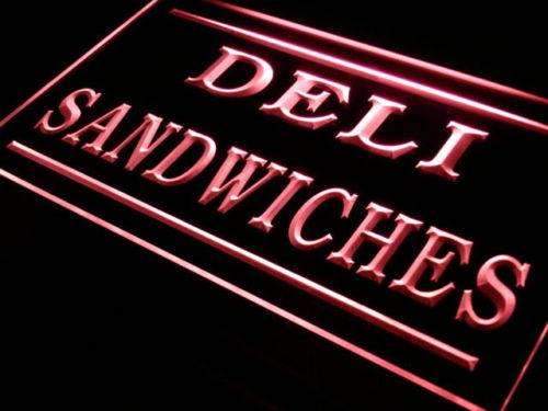 Deli Sandwiches LED Light Sign - LED Gift Works