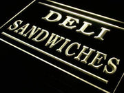 Deli Sandwiches LED Light Sign - LED Gift Works