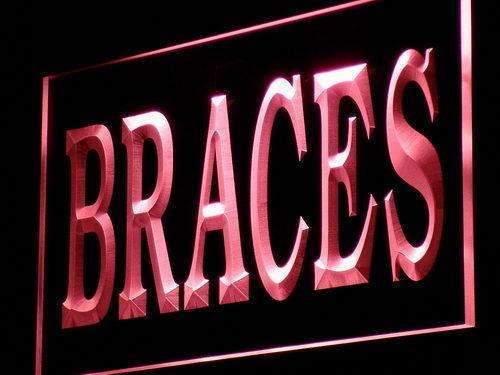 Dentist Braces LED Light Sign - LED Gift Works