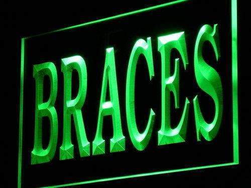 Dentist Braces LED Light Sign - LED Gift Works