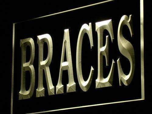 Dentist Braces LED Light Sign - Way Up Gifts