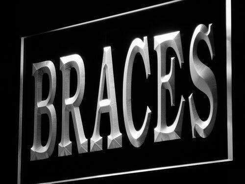 Dentist Braces LED Light Sign - Way Up Gifts