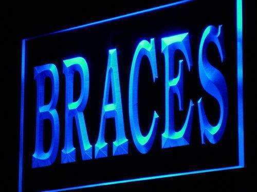 Dentist Braces LED Light Sign - LED Gift Works