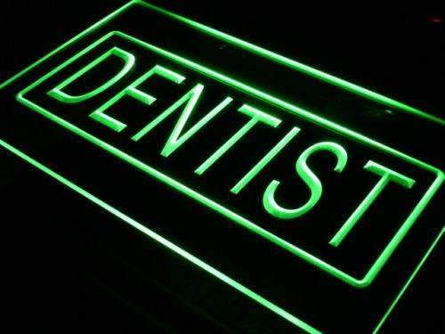 Dentist LED Light Sign - LED Gift Works