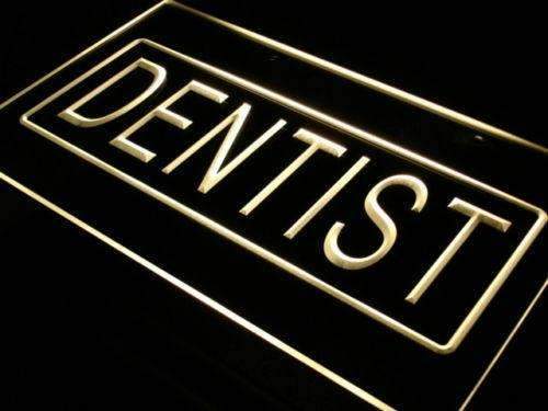 Dentist LED Light Sign - LED Gift Works