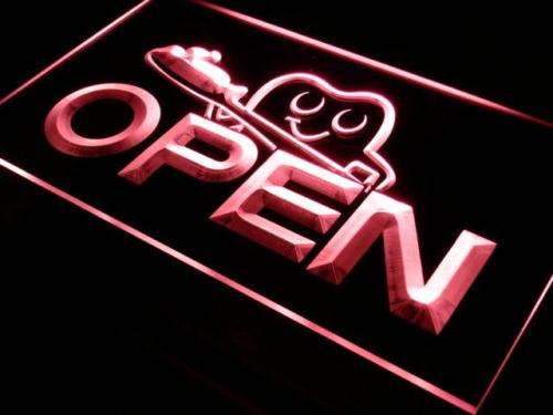 Dentist Open LED Light Sign - Way Up Gifts