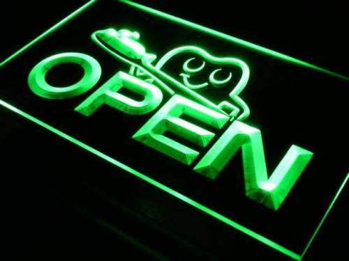 Dentist Open LED Light Sign - Way Up Gifts
