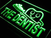 Dentist Toothbrush LED Light Sign - LED Gift Works