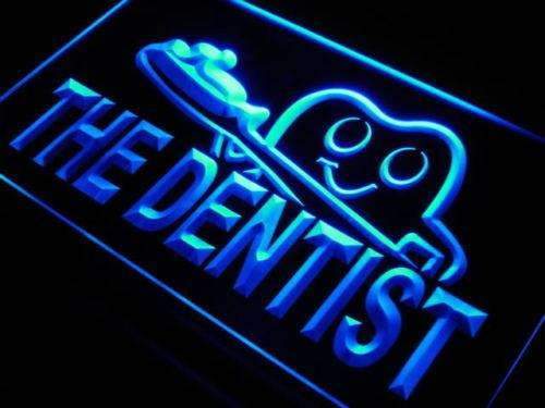 Dentist Toothbrush LED Light Sign - Way Up Gifts