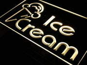 Ice Cream Cones LED Light Sign - LED Gift Works