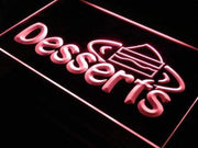 Desserts LED Light Sign - LED Gift Works