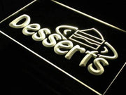 Desserts LED Light Sign - LED Gift Works