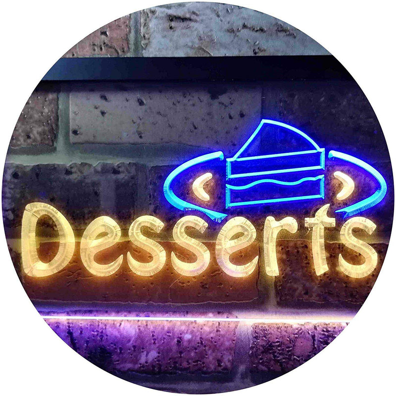 Desserts LED Light Sign - LED Gift Works